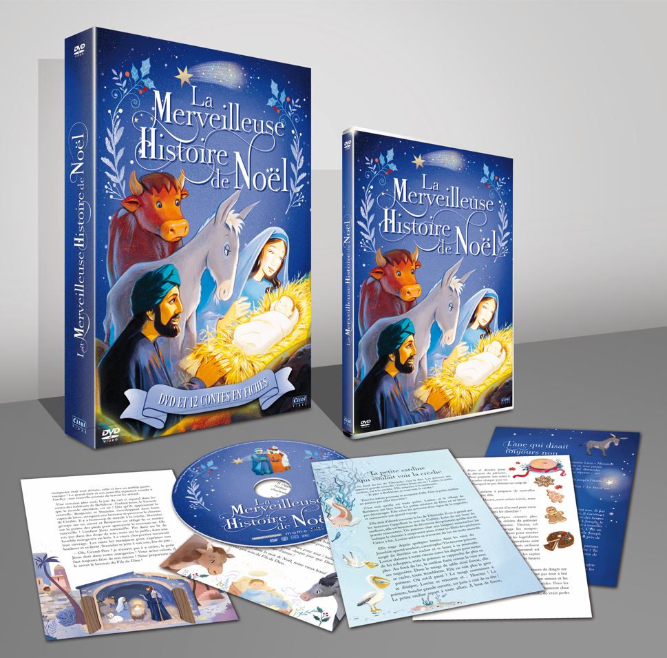 Coffret - La merveilleuse histoire de Noël - DVD