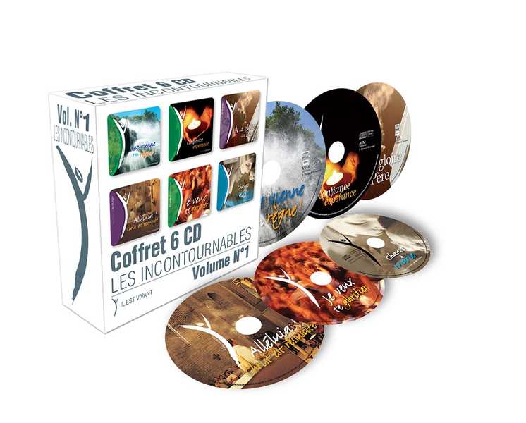 CD Il est vivant ! Coffret 6 CD Les incontournables - Volume 1