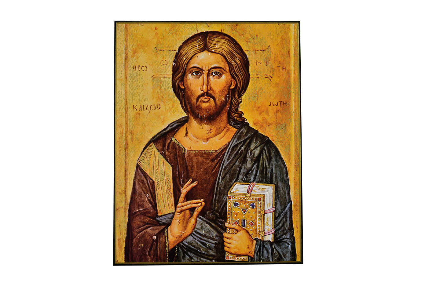 Christ Source de Vie XVIII - Icône classique 39,5x28,5 cm -  113.37