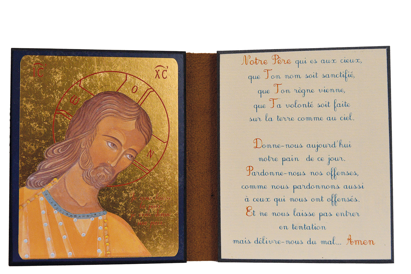 Christ Amour et Sagesse - Diptyque 13x19 cm -  844.F9