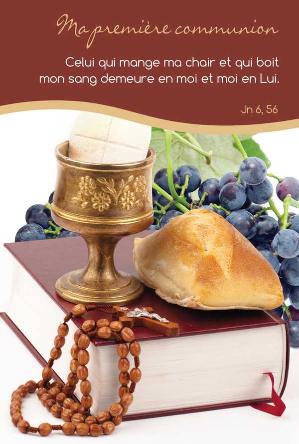 Carte Double Ma première communion