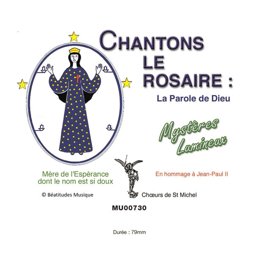 Chantons le rosaire, mystères lumineux ' CD