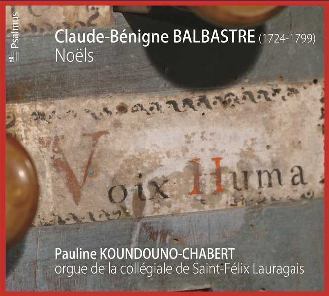 Claude-Bénigne BALBASTRE (1724-1799) : Noëls - CD