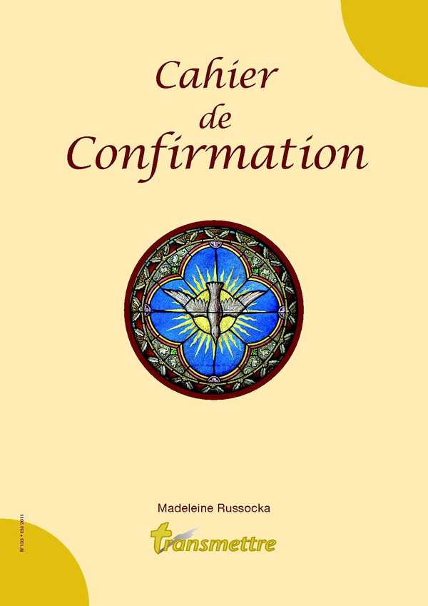 Cahier de confirmation