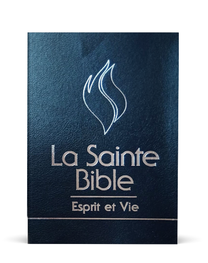 Bible Esprit et Vie (Edition Deluxe Cuir Bleu)