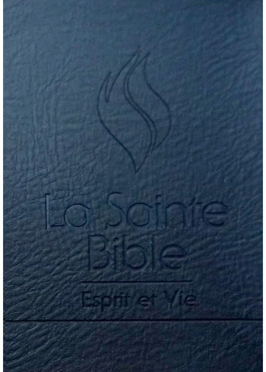 Bible Esprit et Vie (Edition Black Out PU Noir)