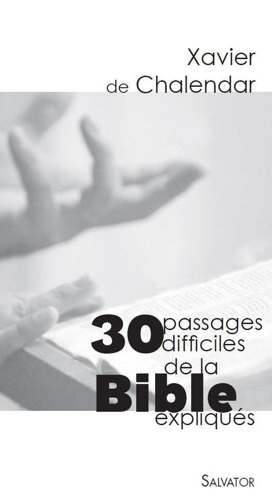 30 passages difficiles de la Bible