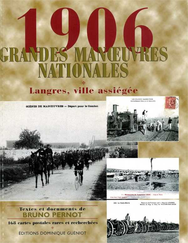 1906- grandes manoeuvres nationales. langres, ville assiegee